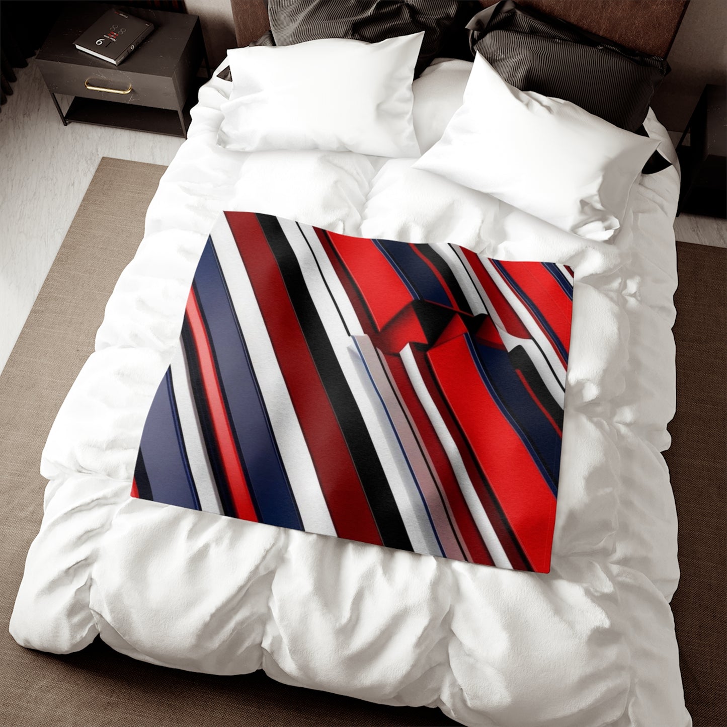 Optical Illusion Sweatshirt Blanket