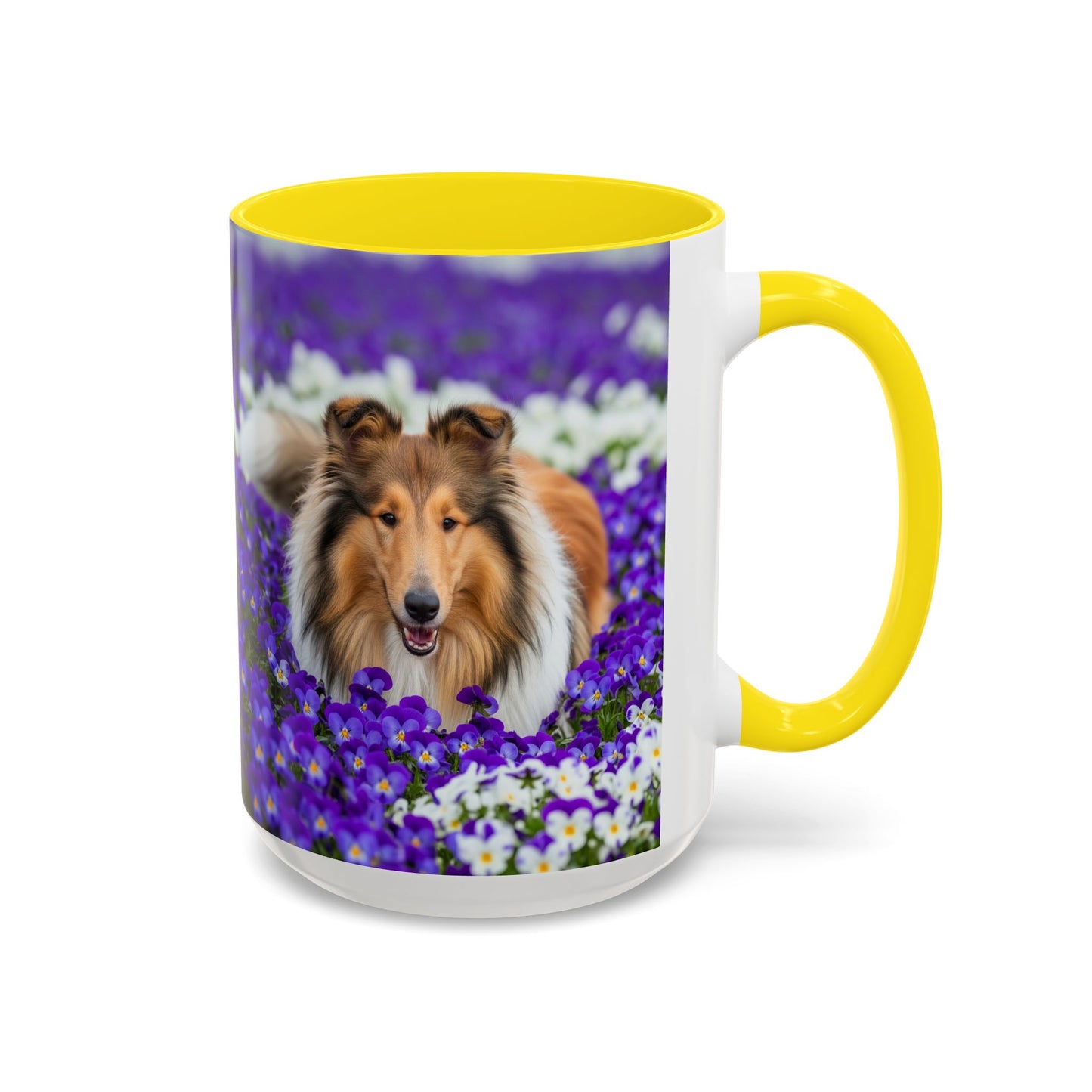 Collie Accent Coffee Mug - Perfect Gift for Dog Lovers