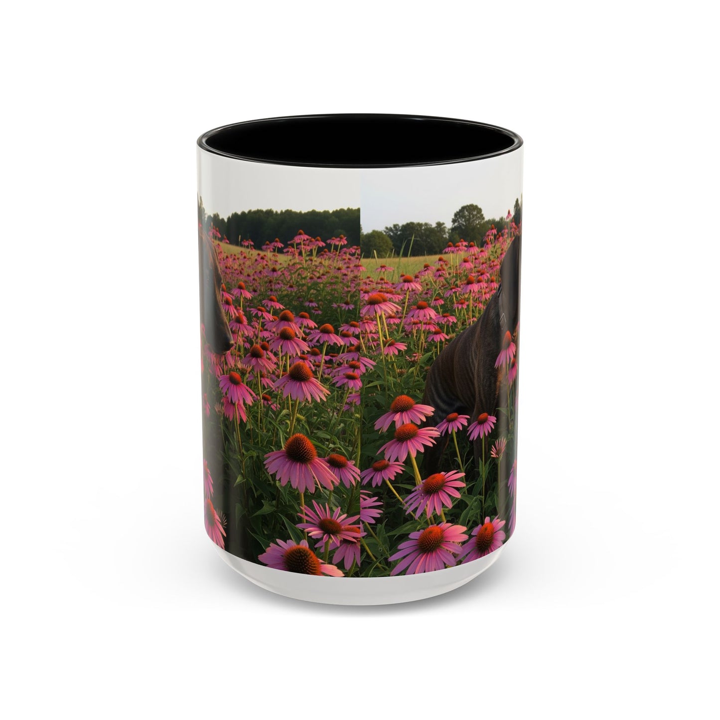 Treeing Tennessee Brindle Accent Coffee Mug - Perfect Gift for Dog Lovers