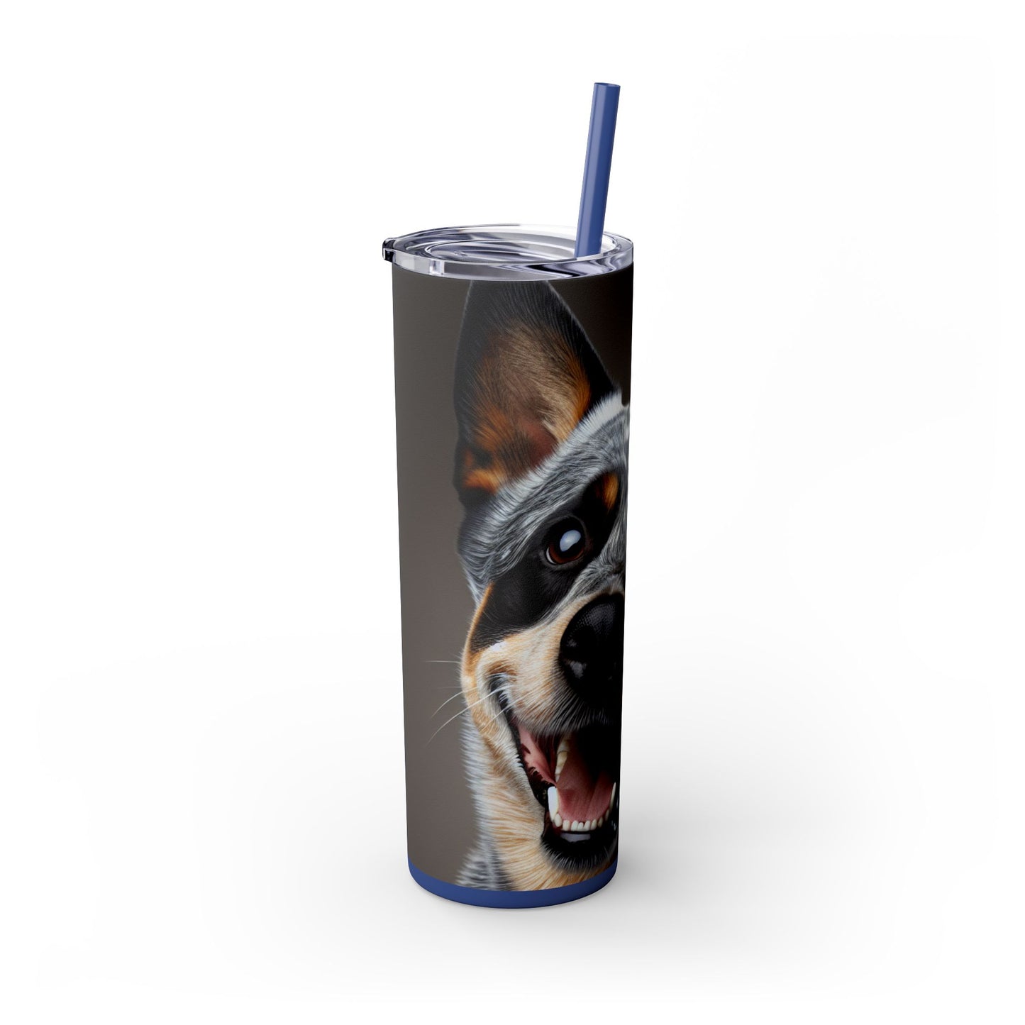 Australian Cattle Dog Tumbler with Straw, 20oz