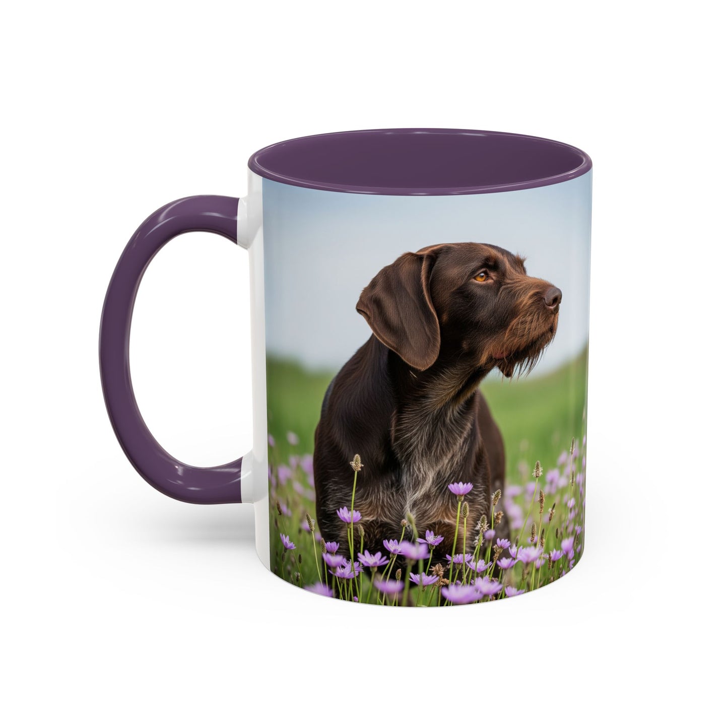 German Wirehaired Pointer Accent Coffee Mug - Perfect Gift for Dog Lovers