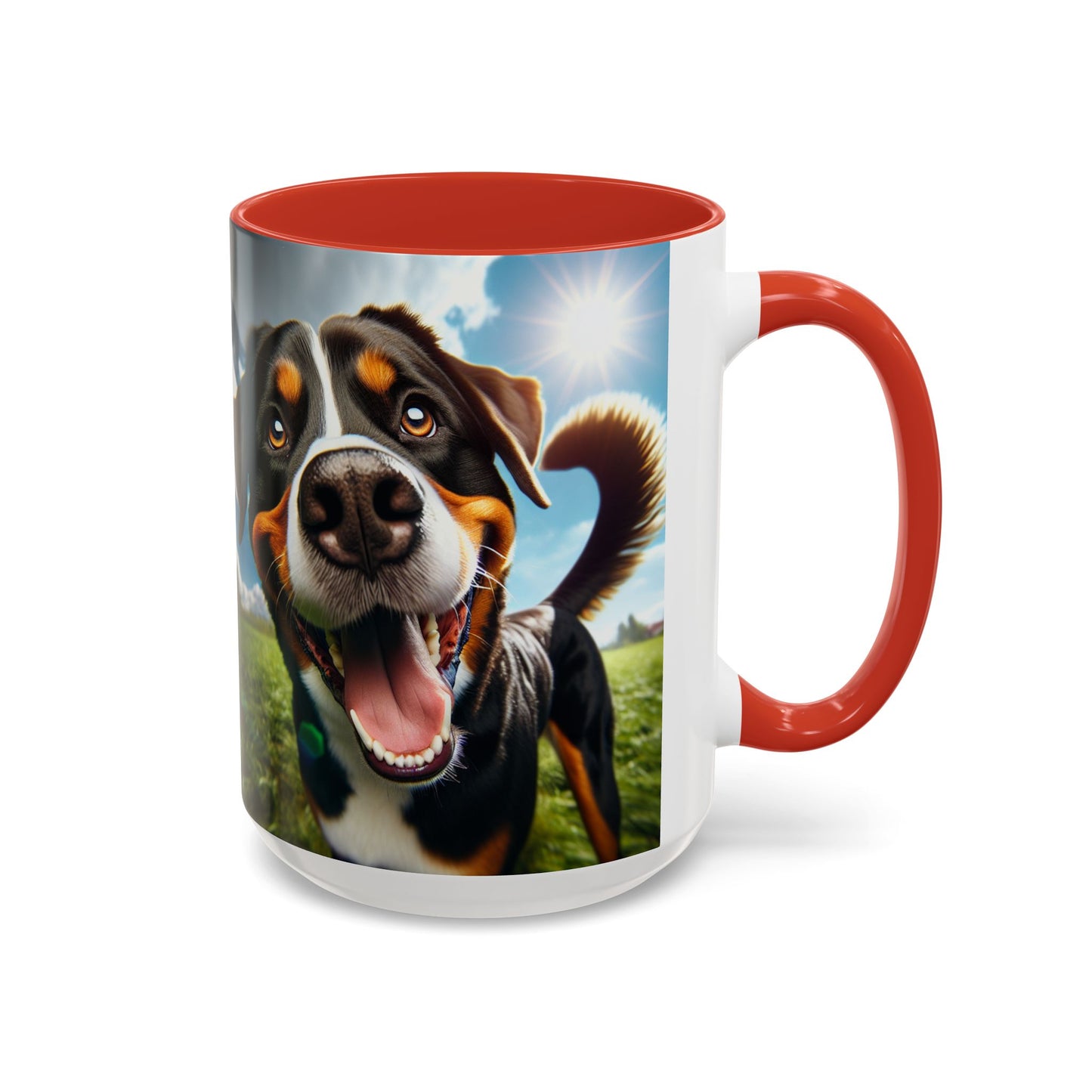 Greater Swiss Mountain Dog Accent Coffee Mug - Perfect Gift for Dog Lovers