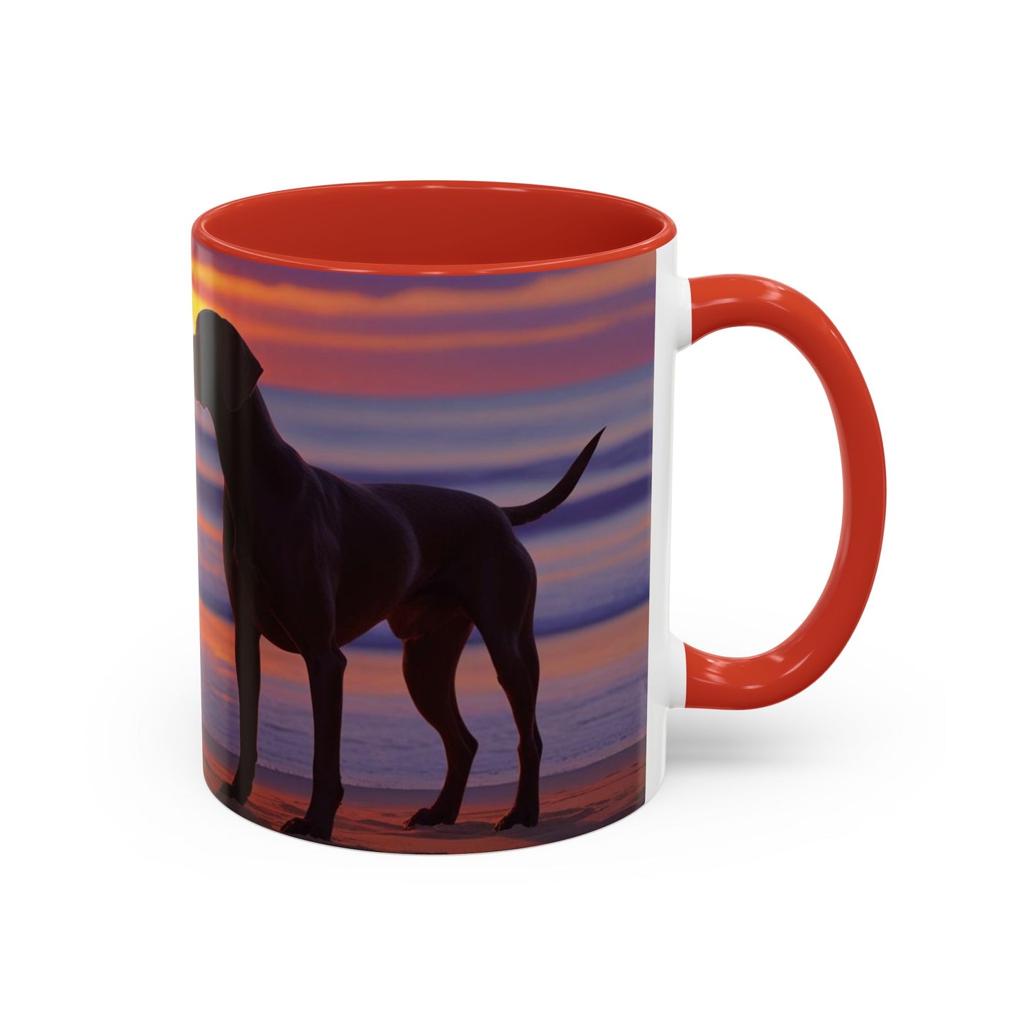 German Shorthaired Pointer Love Accent Coffee Mug - Perfect Gift for Dog Lovers
