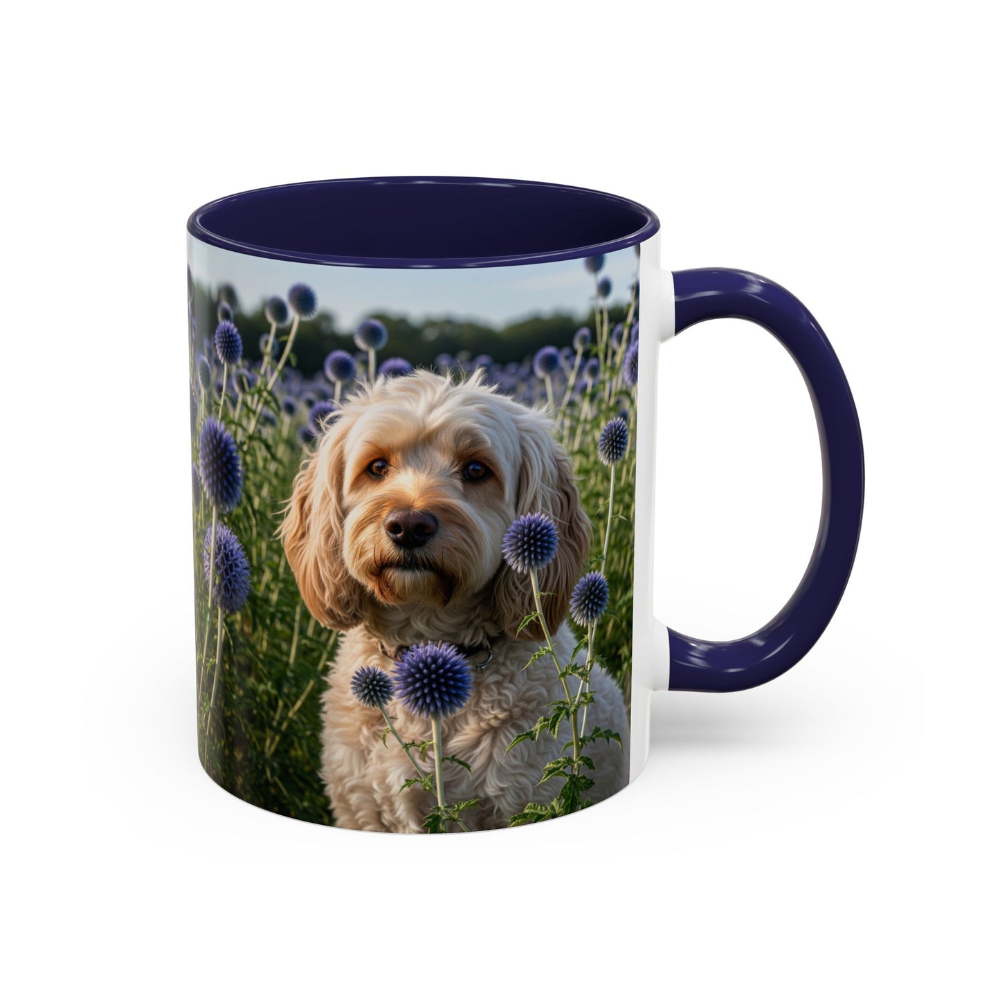 Spoodle Accent Coffee Mug - Perfect Gift for Dog Lovers