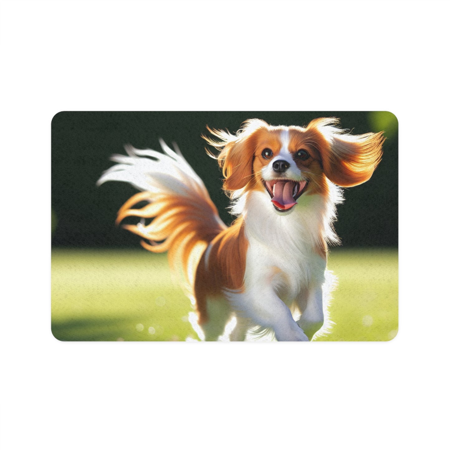 Pet Food Mat (12x18) - Nederlandse Kooikerhondje