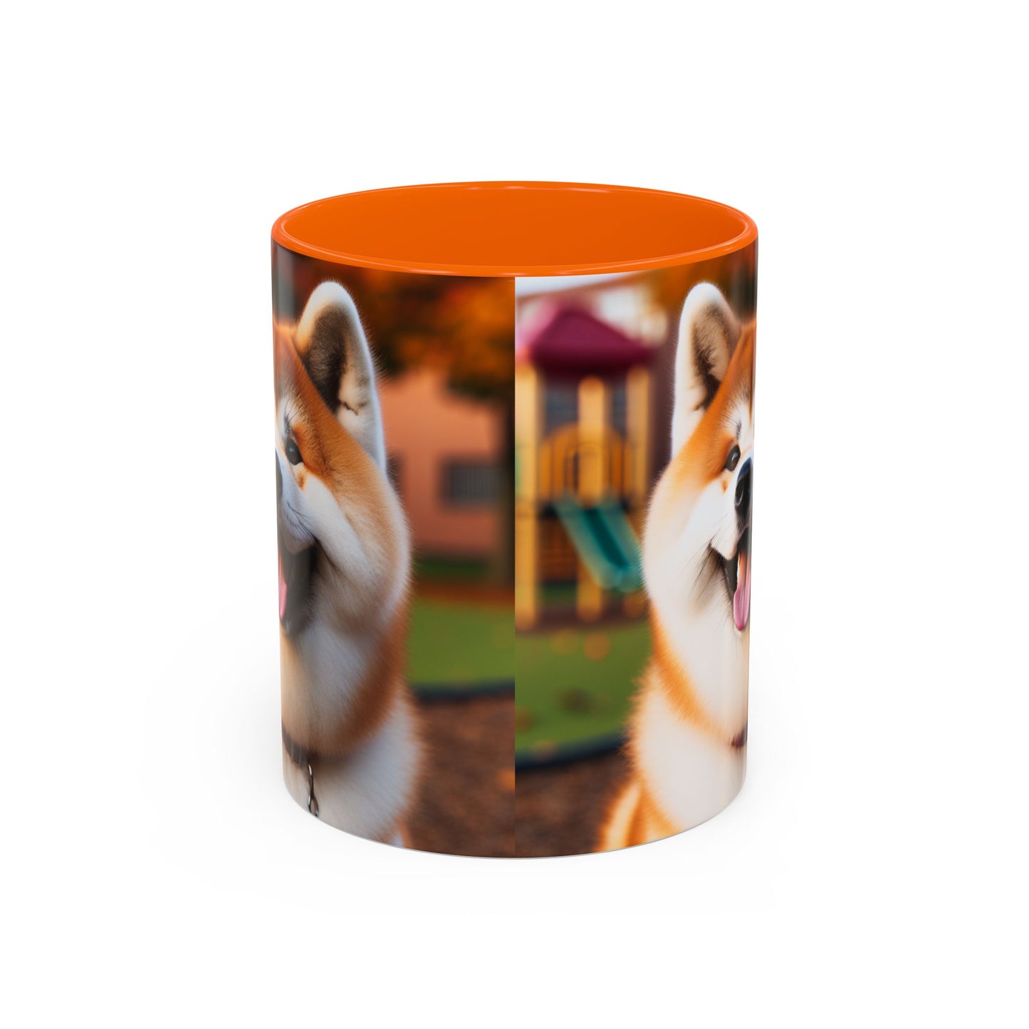 Japanese Akitainu Accent Coffee Mug - Perfect Gift for Dog Lovers