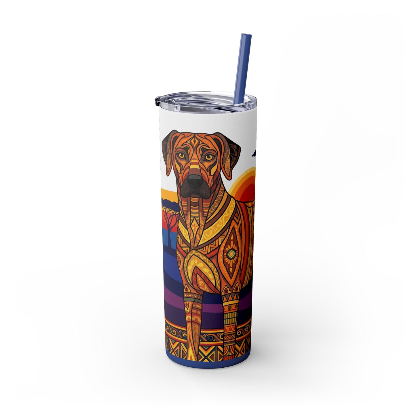 Rhodesian Ridgeback Tumbler with Straw, 20oz