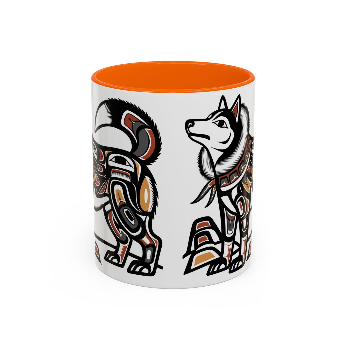 Siberian Husky Accent Coffee Mug - Perfect Gift for Dog Lovers