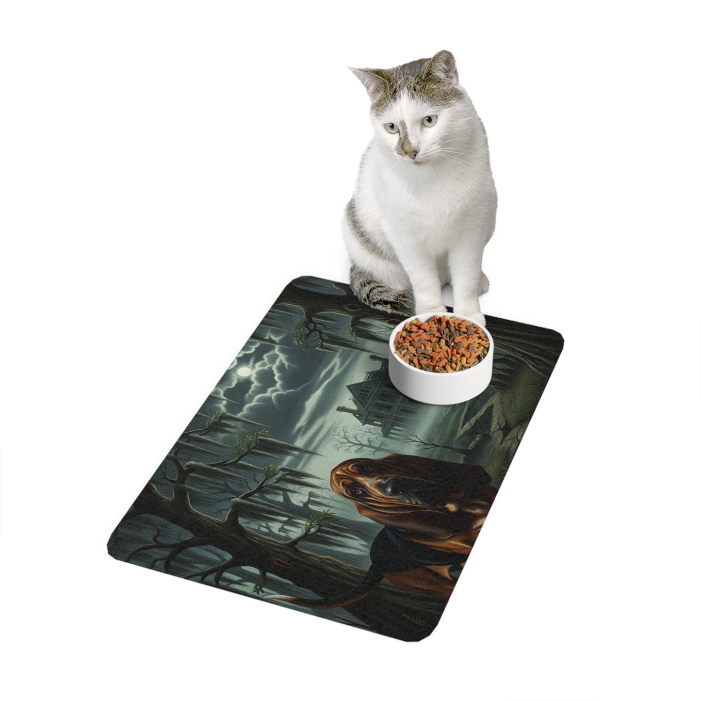 Pet Food Mat (12x18) - Bloodhound