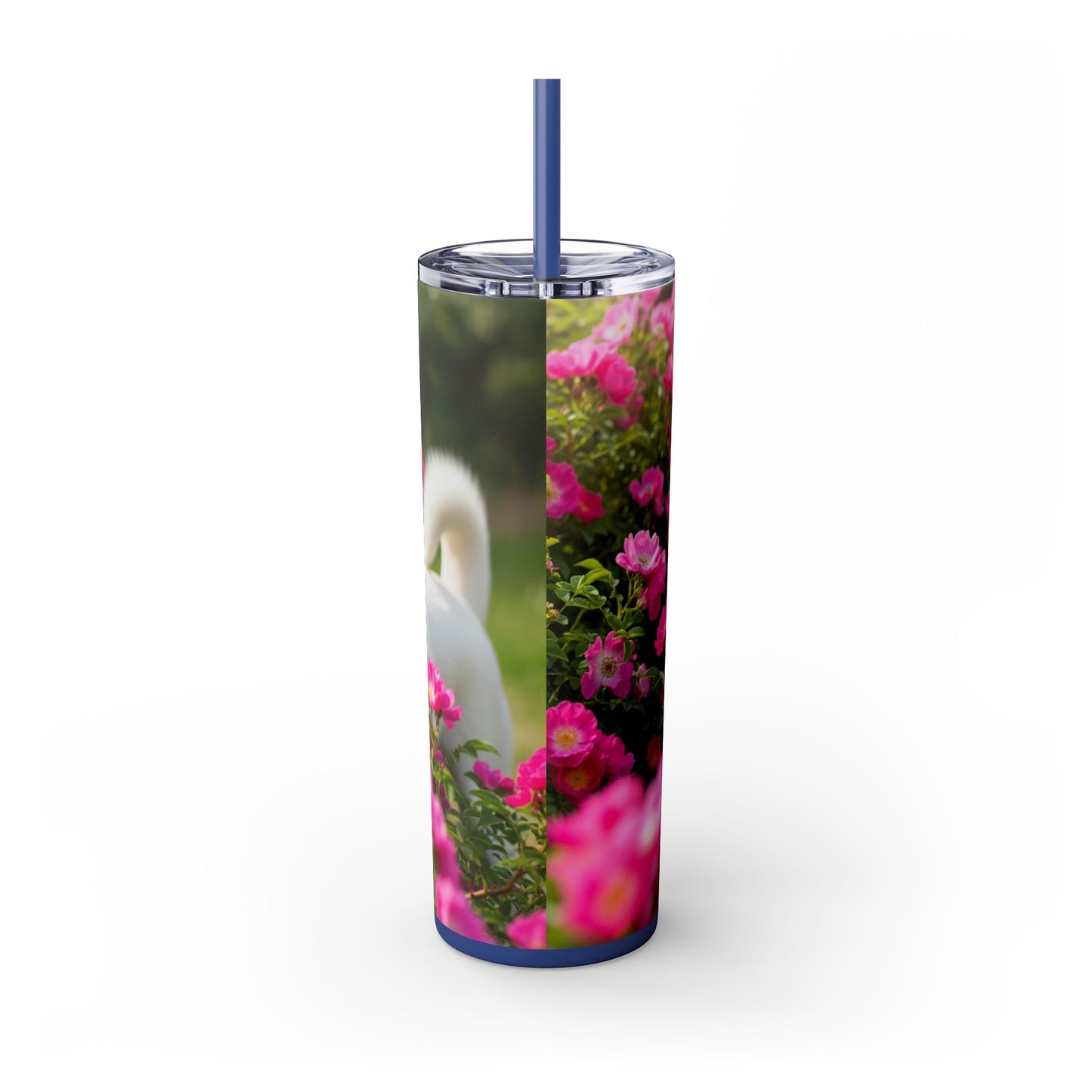Norrbottenspets Skinny Tumbler with Straw, 20oz