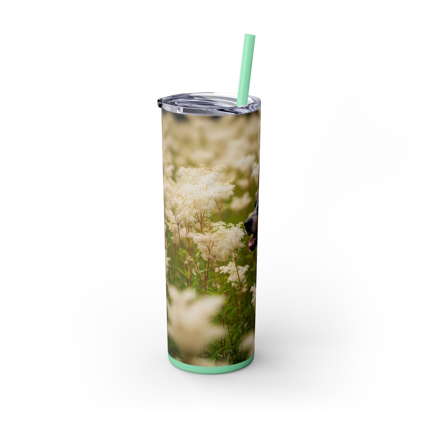 Lancashire Heeler Tumbler with Straw, 20oz