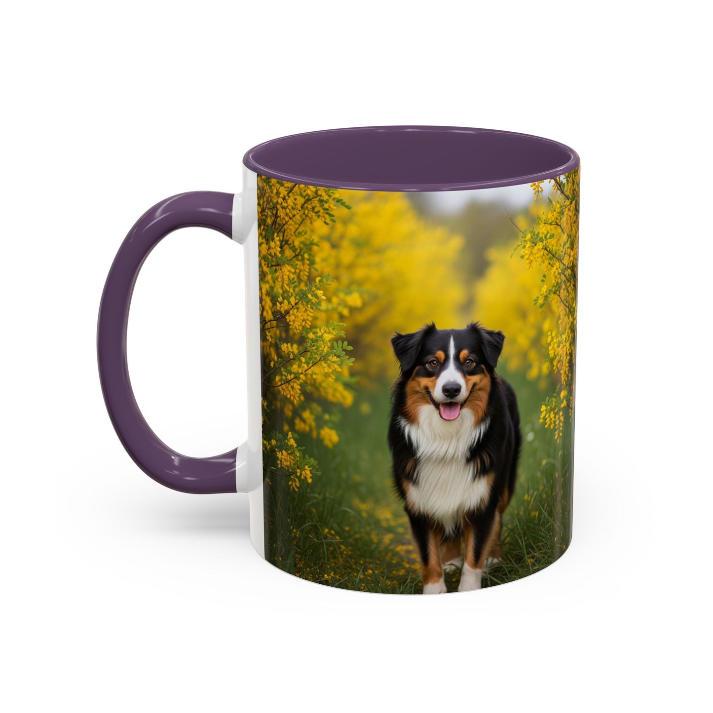 Australian Shepherd Accent Coffee Mug - Perfect Gift for Dog Lovers