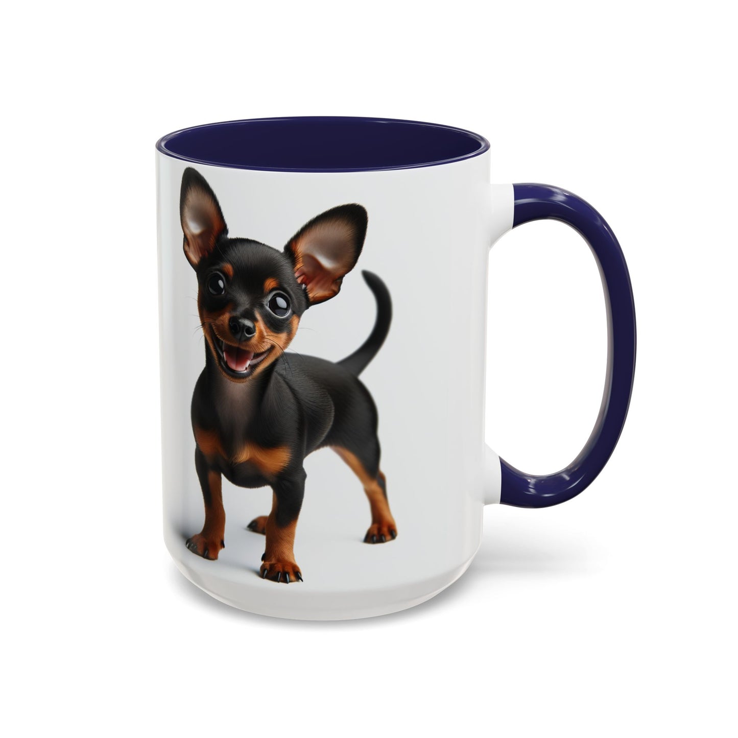Miniature Pinscher Accent Coffee Mug - Perfect Gift for Dog Lovers