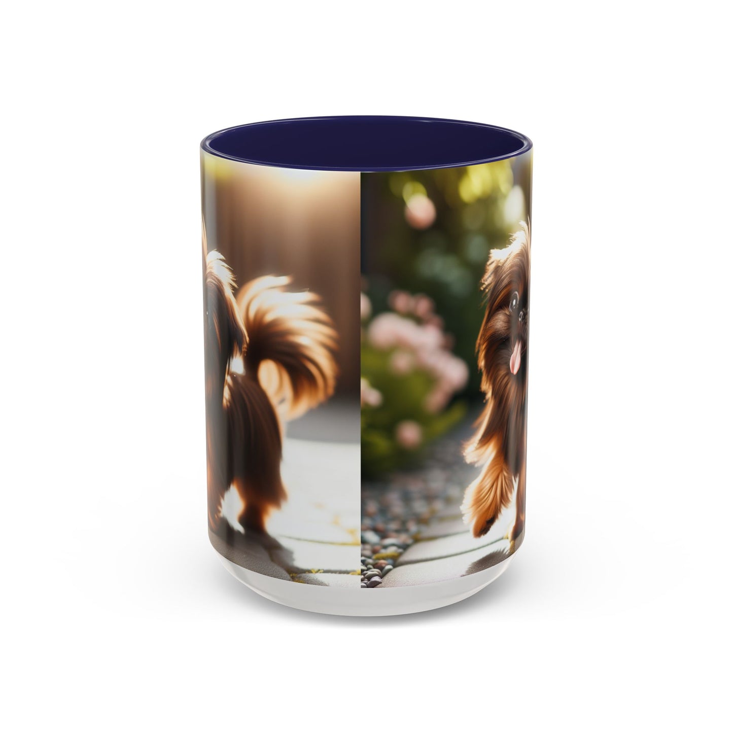 Silky Brussels Accent Coffee Mug - Perfect Gift for Dog Lovers
