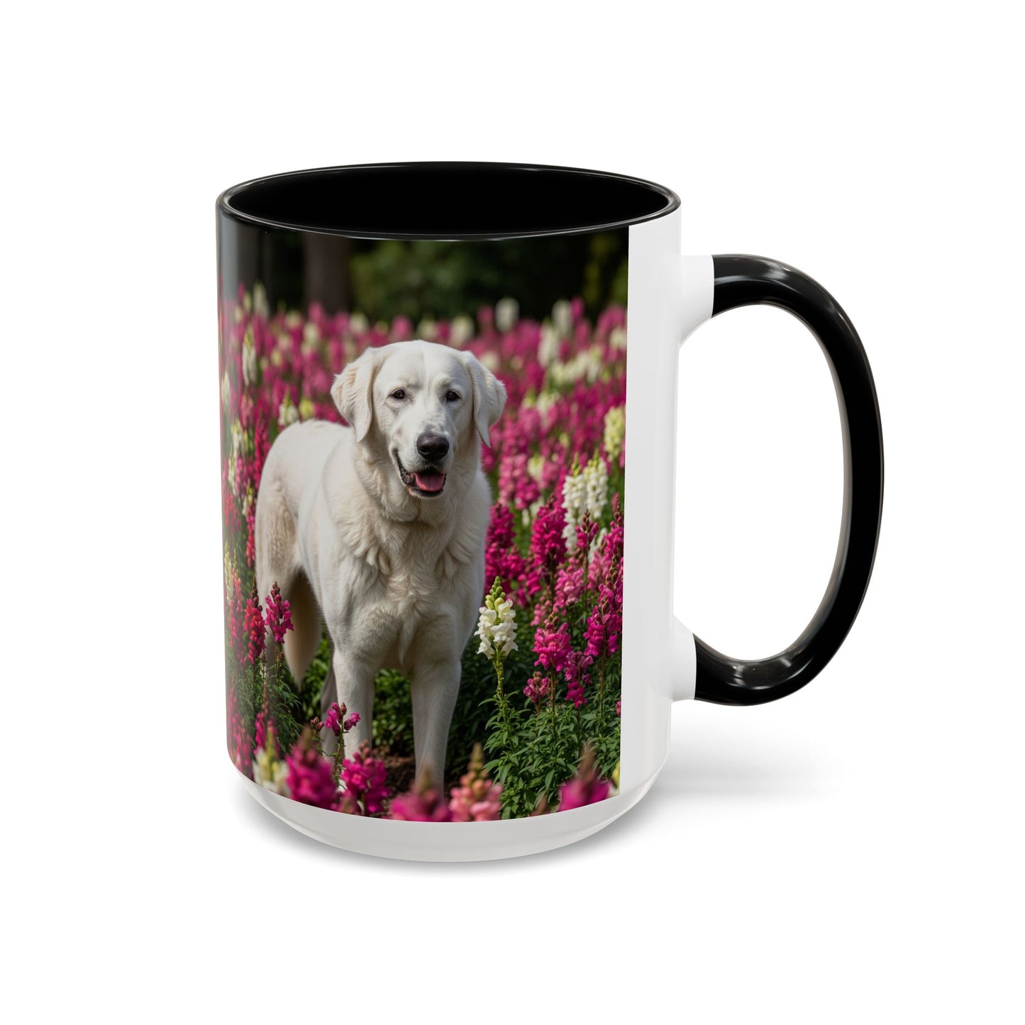 Estrela Mountain Dog Accent Coffee Mug - Perfect Gift for Dog Lovers