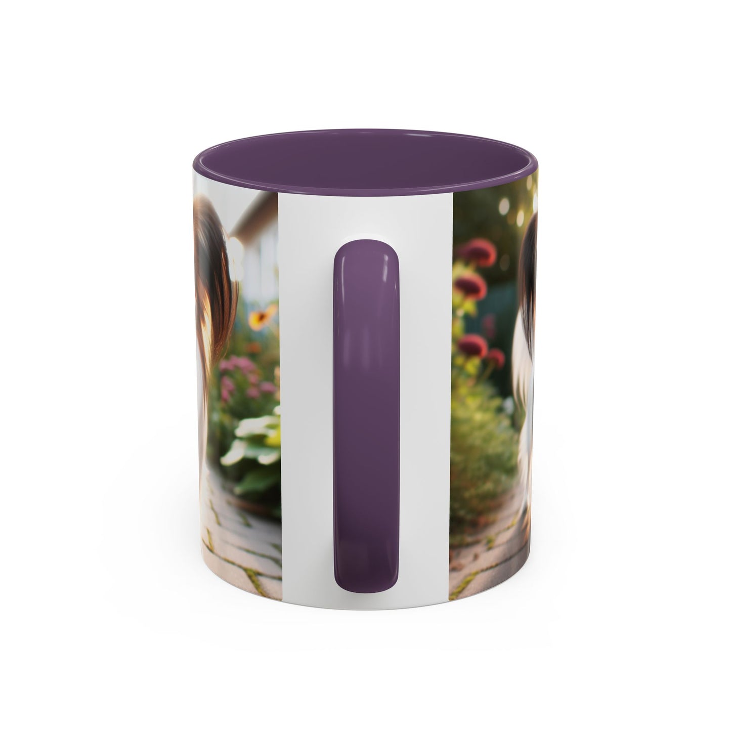 Papillon Accent Coffee Mug - Perfect Gift for Dog Lovers