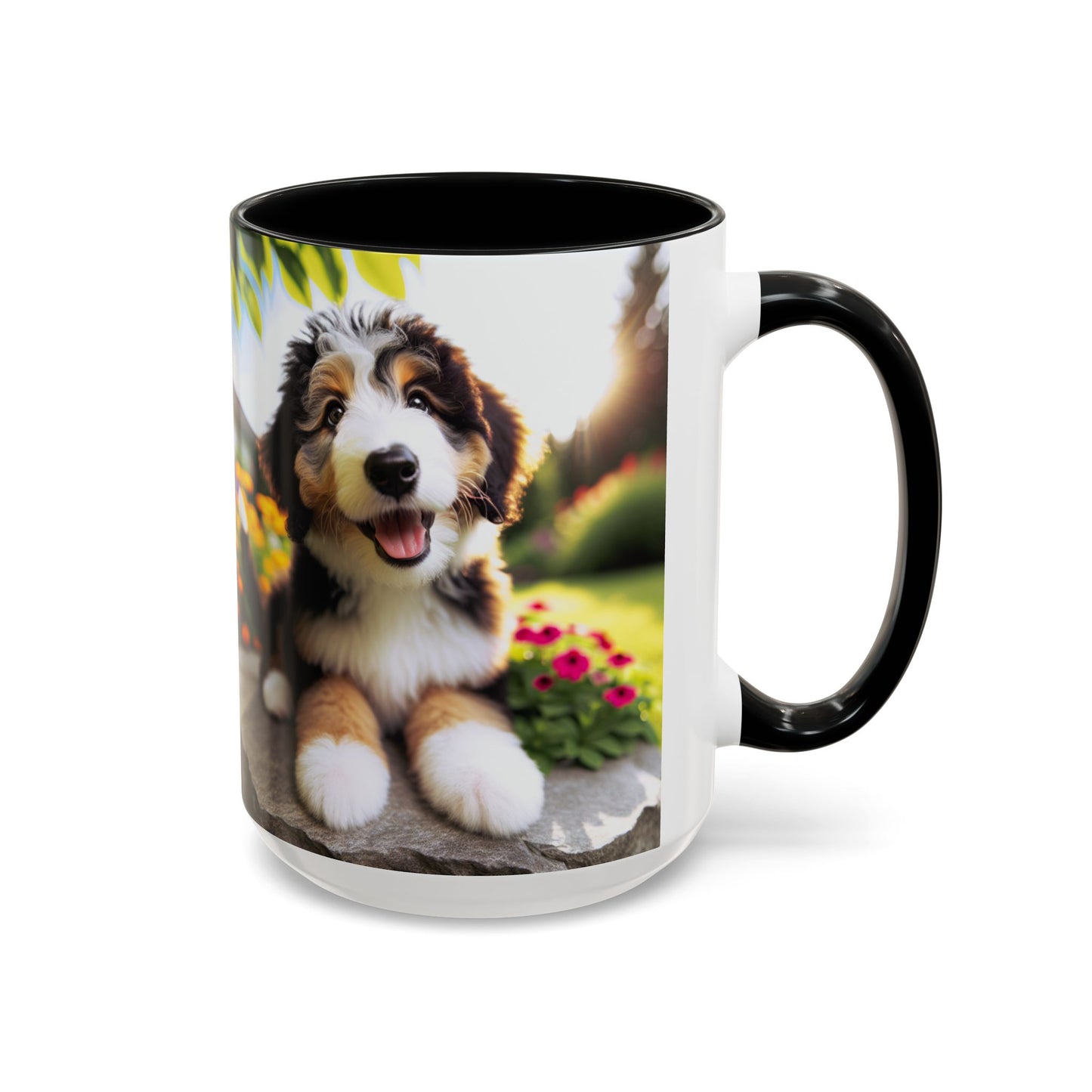 Bernedoodle Accent Coffee Mug - Perfect Gift for Dog Lovers