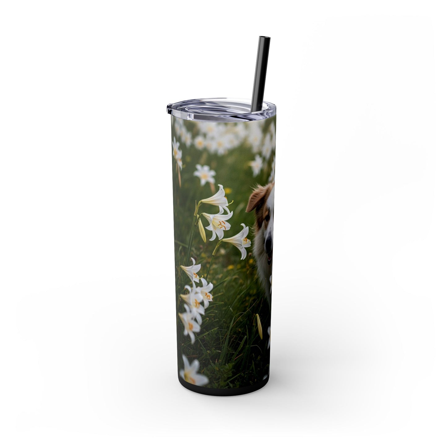Pyrenean Shepherd Tumbler with Straw, 20oz