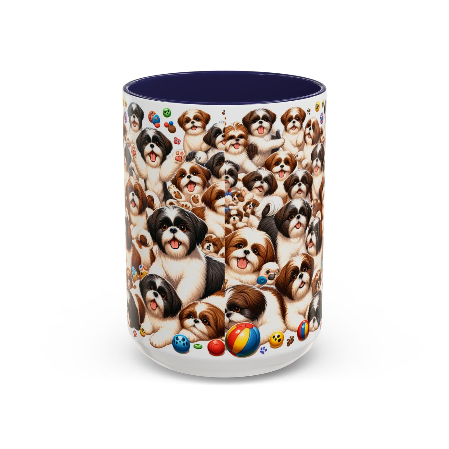 Shih Tzu Accent Coffee Mug - Perfect Gift for Dog Lovers