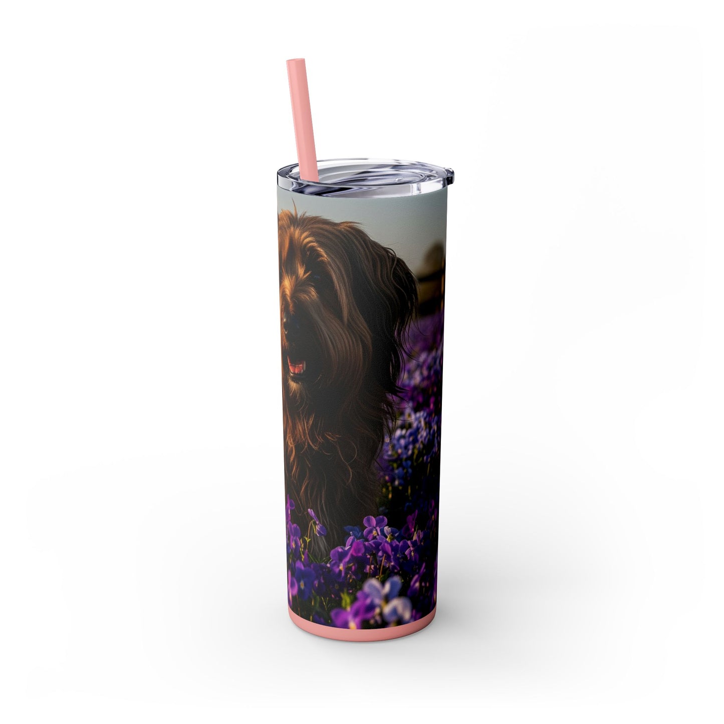 Briard Tumbler with Straw, 20oz