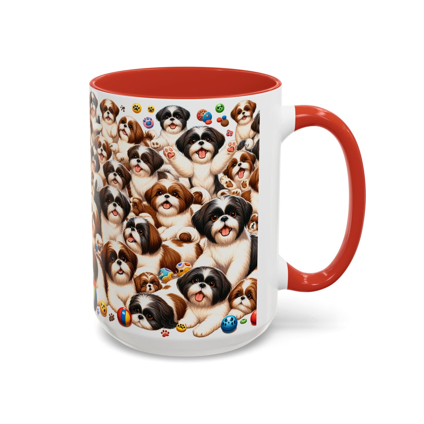Shih Tzu Accent Coffee Mug - Perfect Gift for Dog Lovers