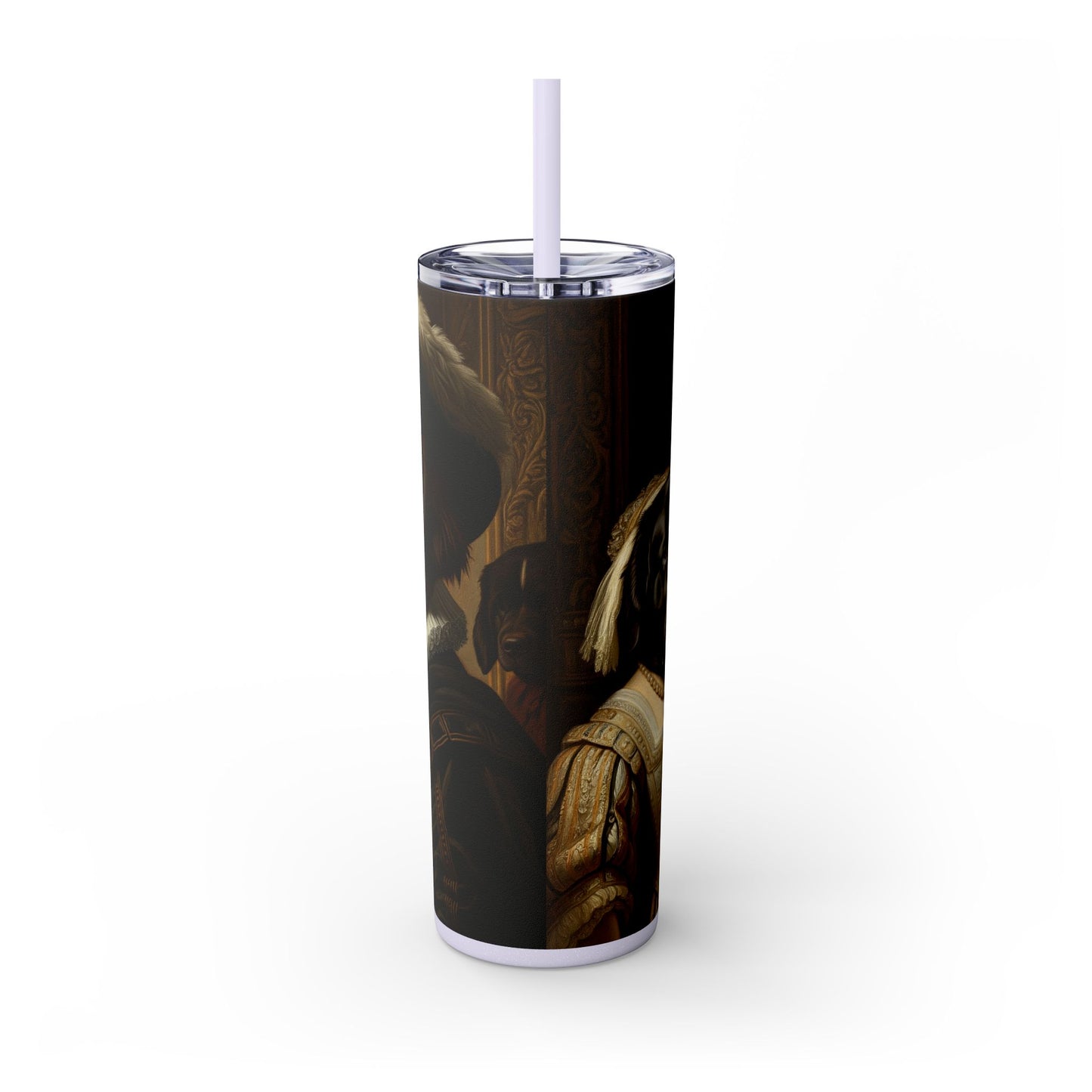 Newfoundland Skinny Tumbler with Straw, 20oz