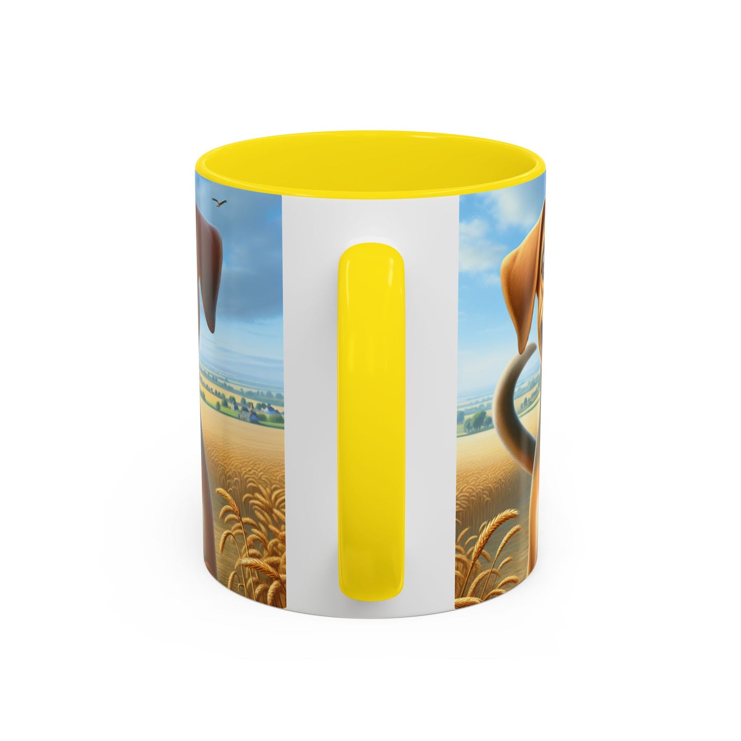 Banjara Hound Accent Coffee Mug - Perfect Gift for Dog Lovers