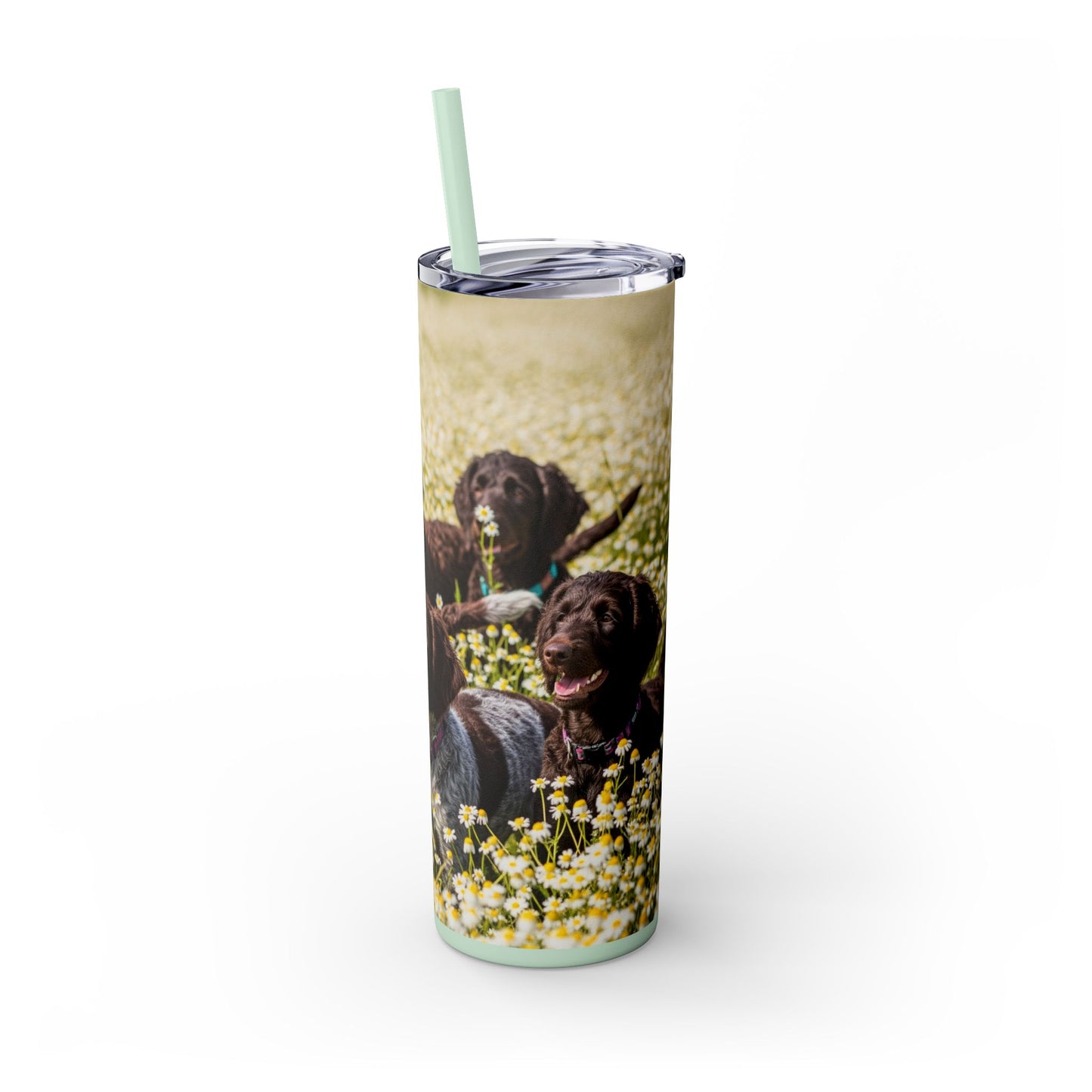 Pudelpointer Tumbler with Straw, 20oz