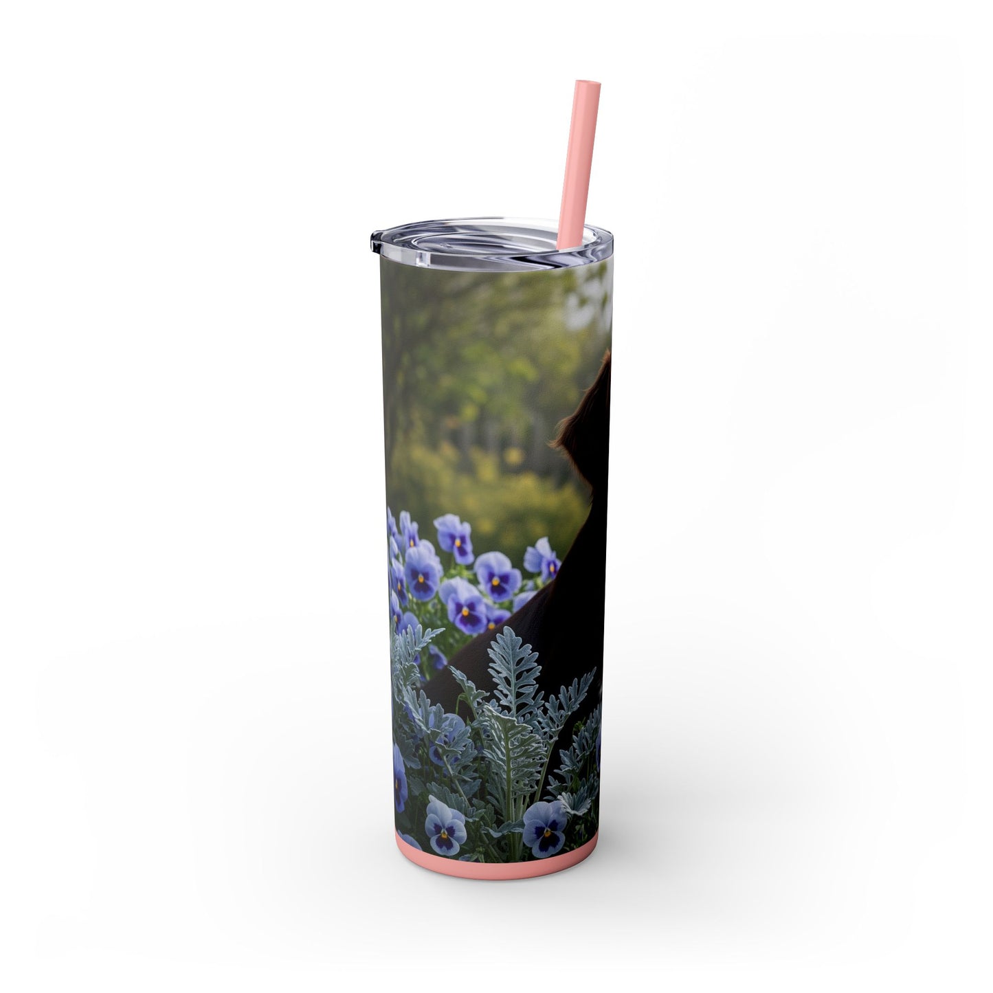 Small Munsterlander Tumbler with Straw, 20oz
