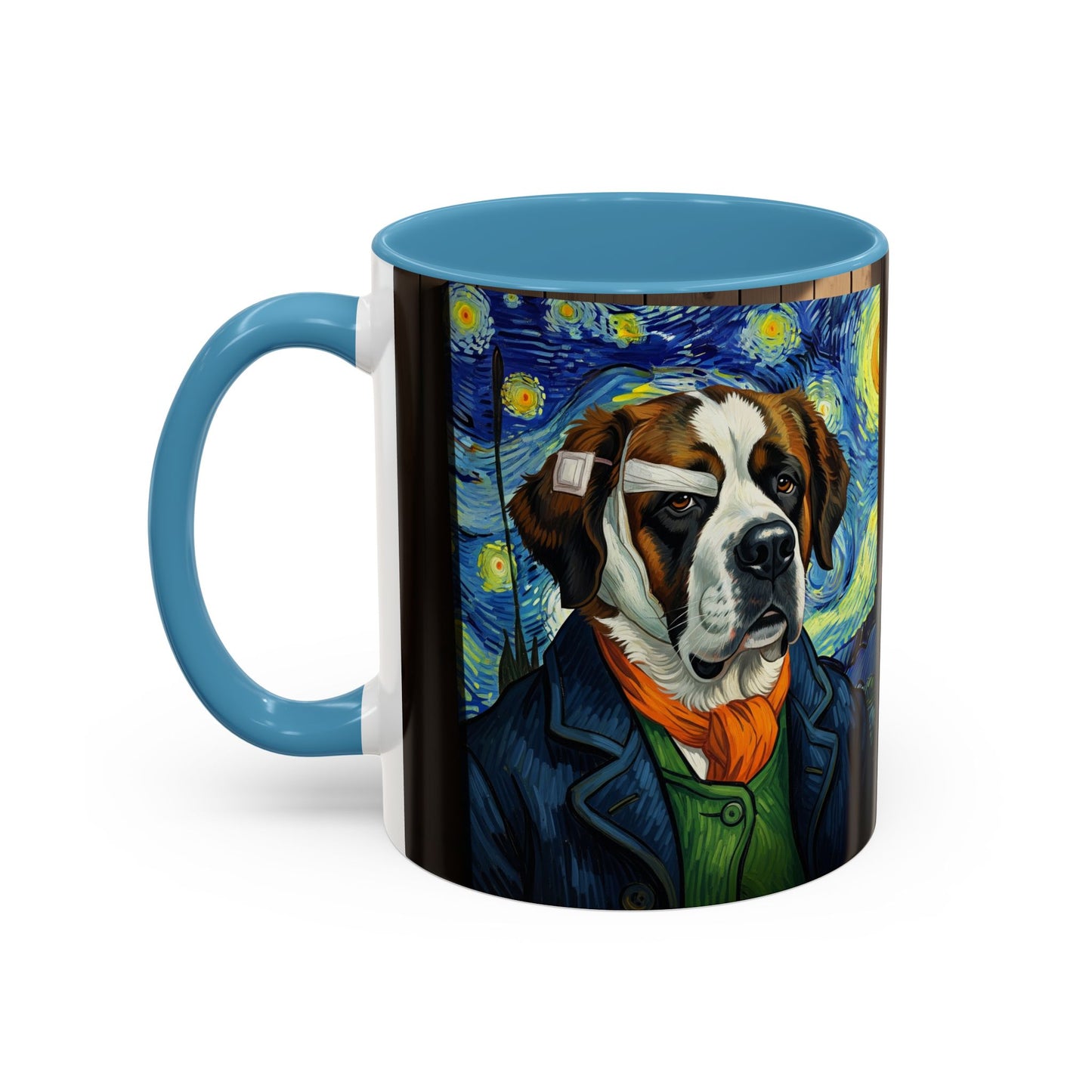 Saint Bernard Accent Coffee Mug - Perfect Gift for Dog Lovers