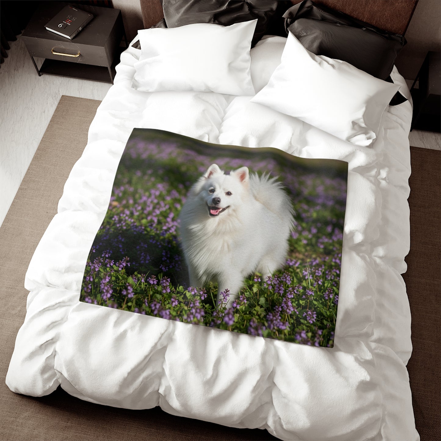 German Spitz Sweatshirt Blanket