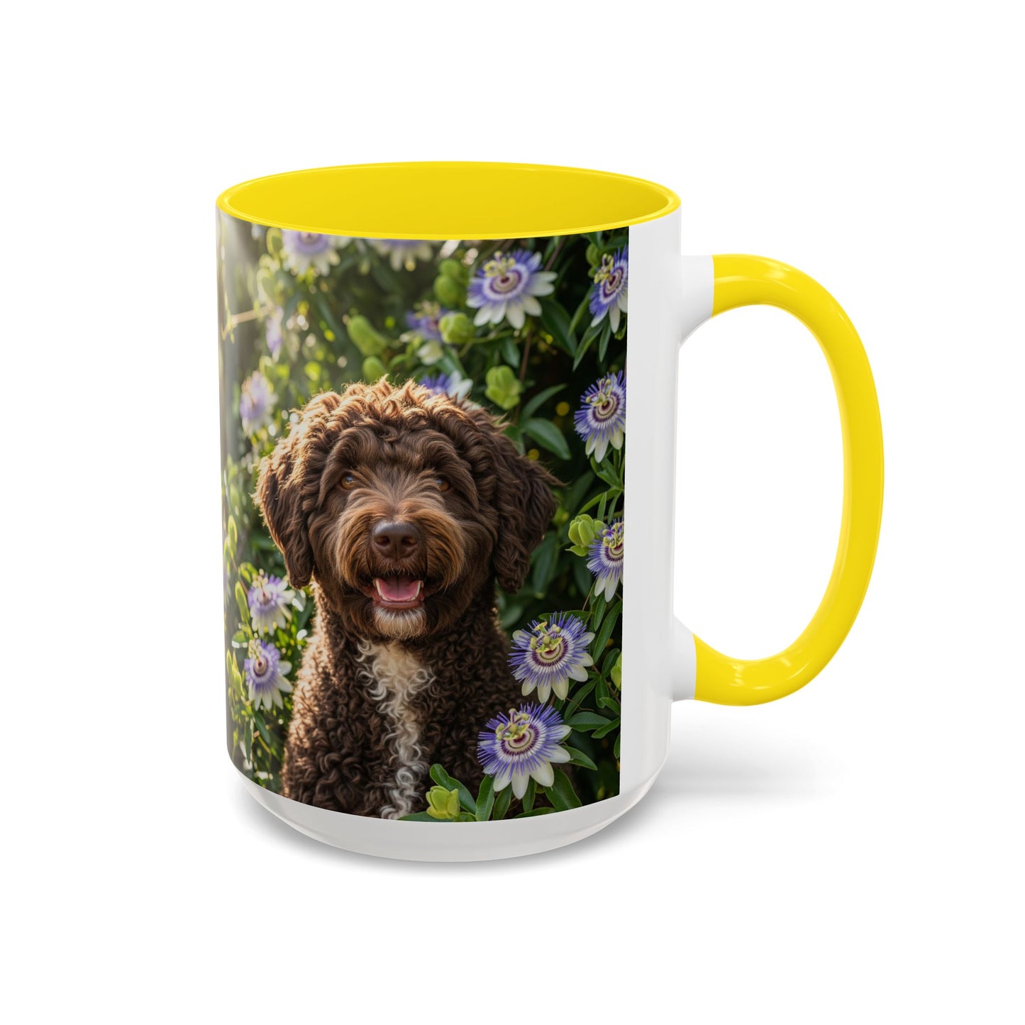 Spanish Water Dog Accent Coffee Mug - Perfect Gift for Dog Lovers