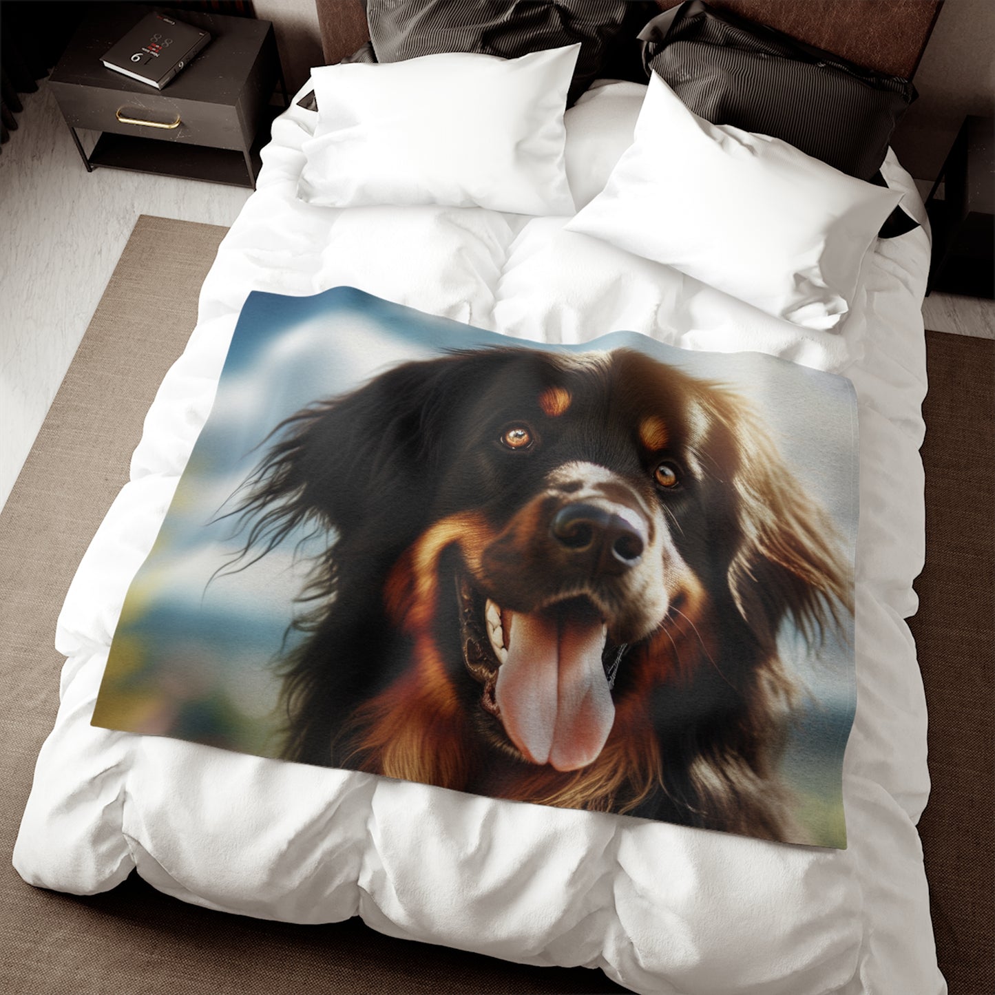 Hovawart Sweatshirt Blanket
