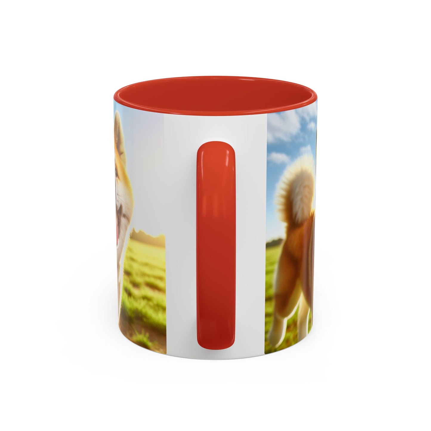 Akita Accent Coffee Mug - Perfect Gift for Dog Lovers