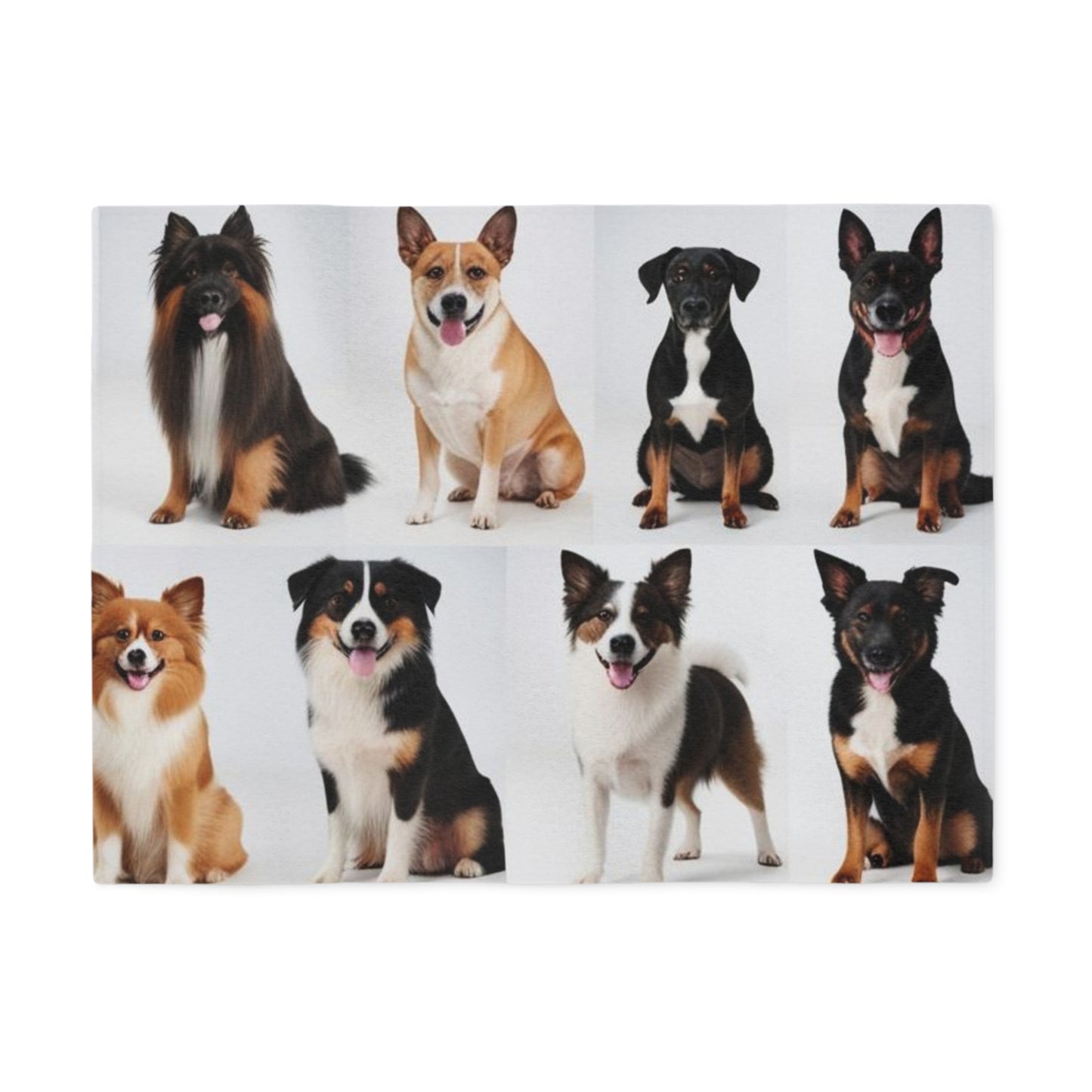Chinese Dogs Sweatshirt Blanket