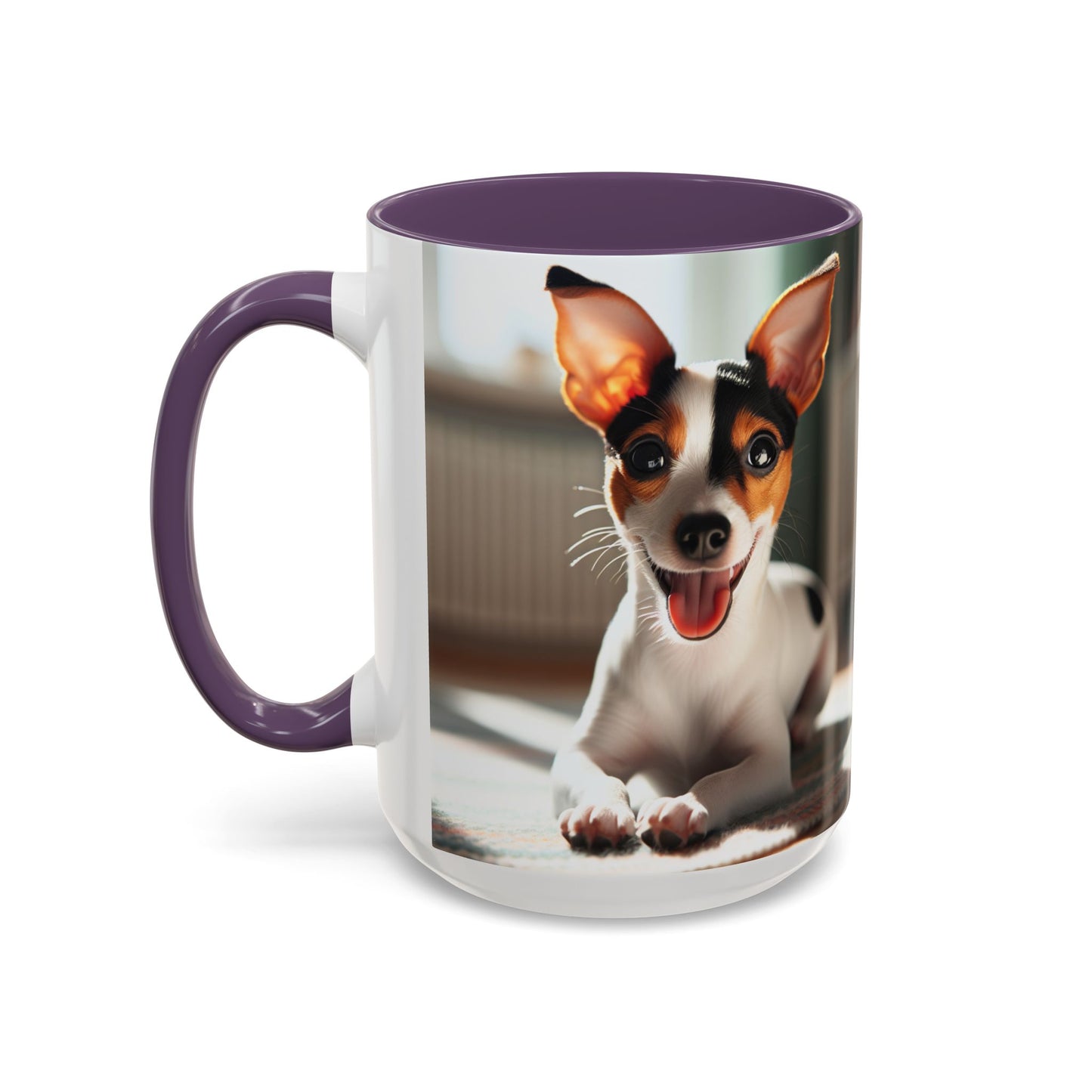 Toy Fox Terrier Accent Coffee Mug - Perfect Gift for Dog Lovers