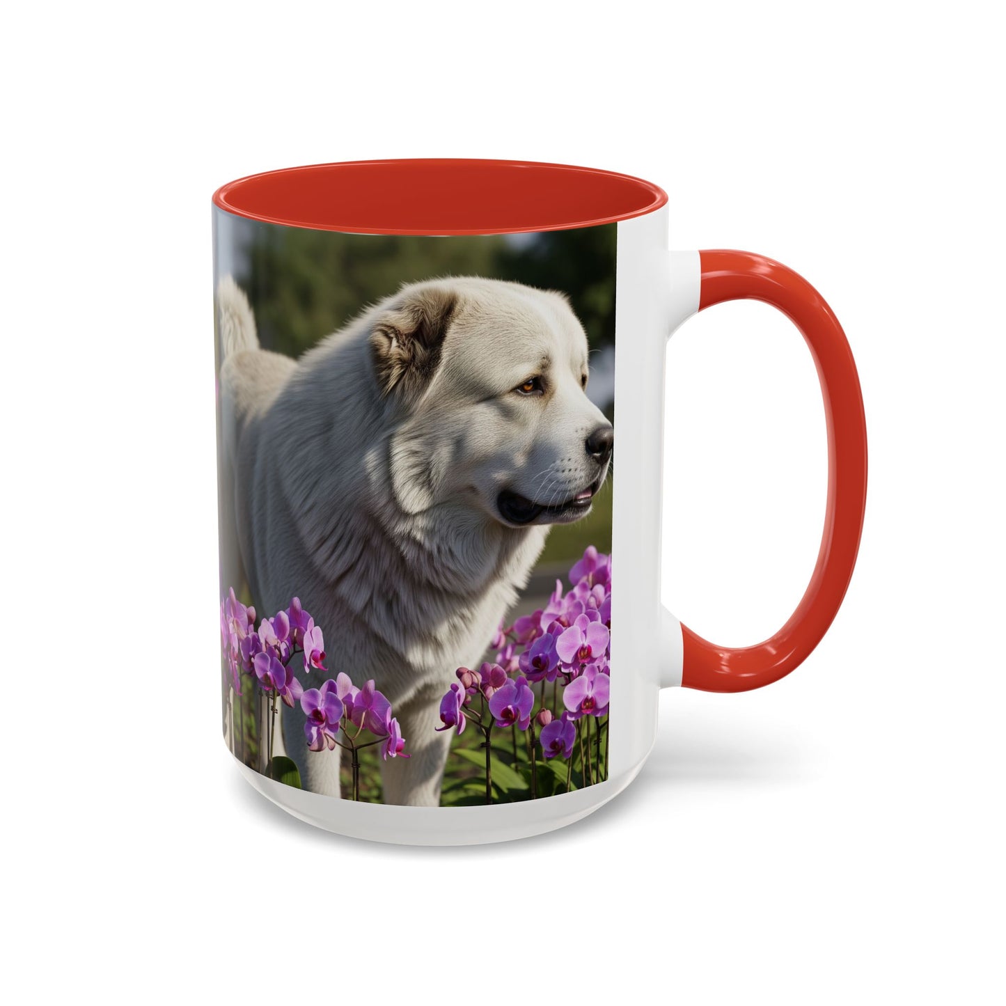 Caucasian Shepherd Dog Accent Coffee Mug - Perfect Gift for Dog Lovers