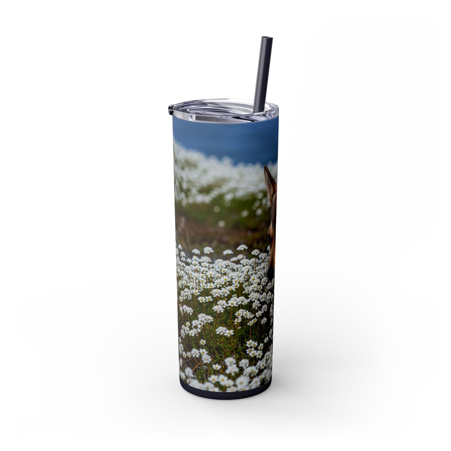 Norwegian Lundehund Tumbler with Straw, 20oz