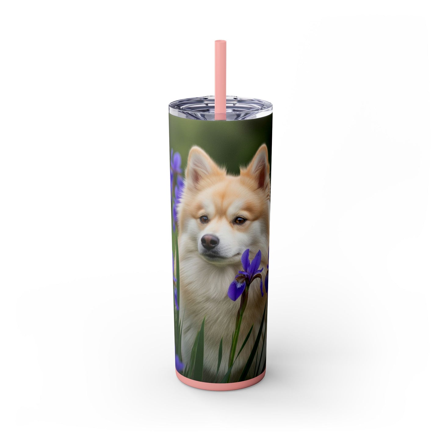 Pomsky Tumbler with Straw, 20oz