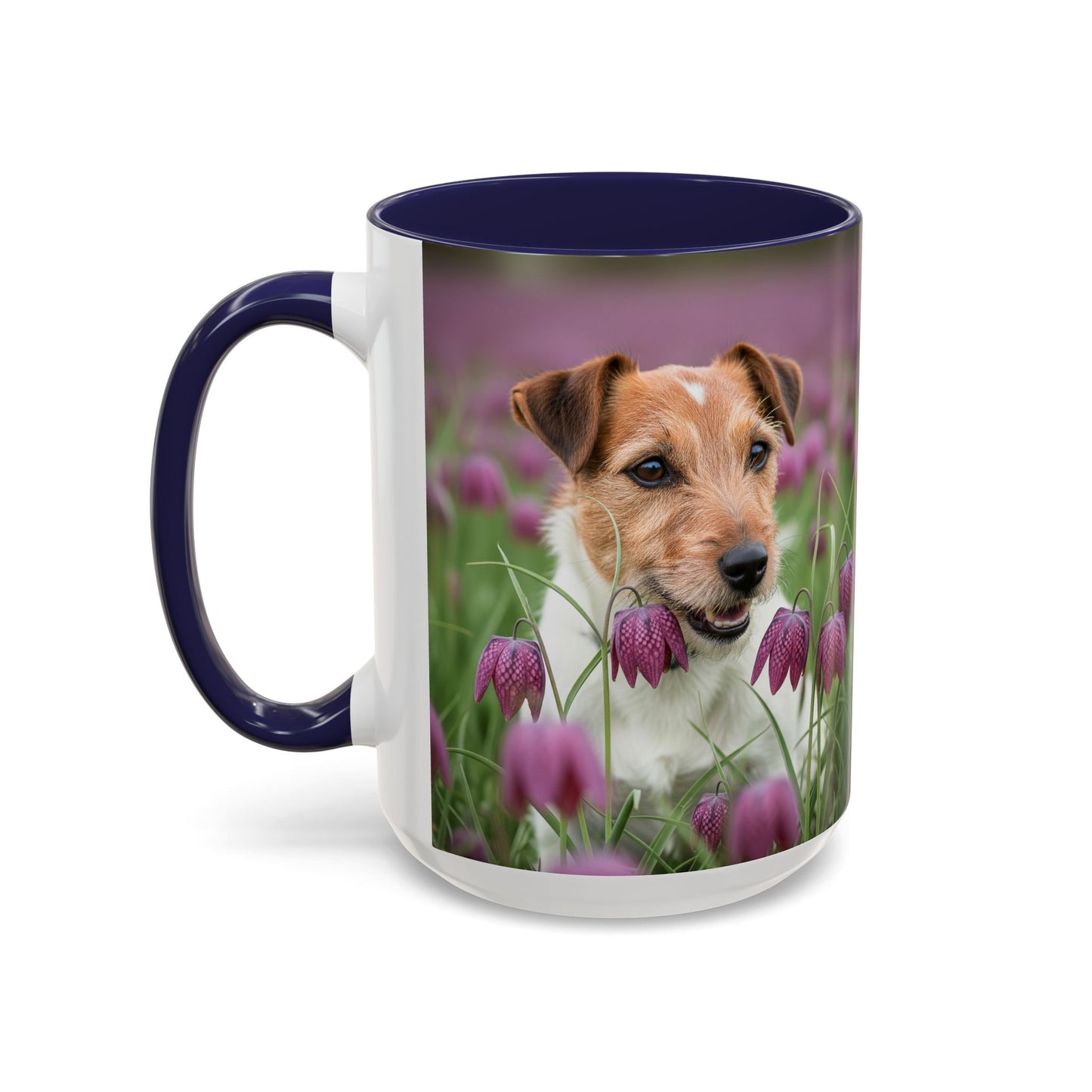 Russell Terrier Accent Coffee Mug - Perfect Gift for Dog Lovers