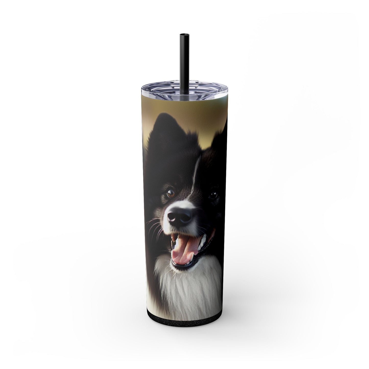 Karelian Bear Dog Tumbler with Straw, 20oz
