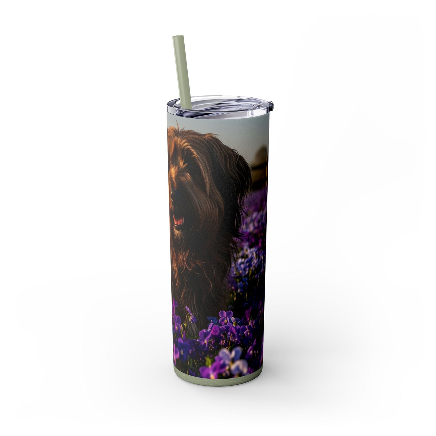 Briard Tumbler with Straw, 20oz