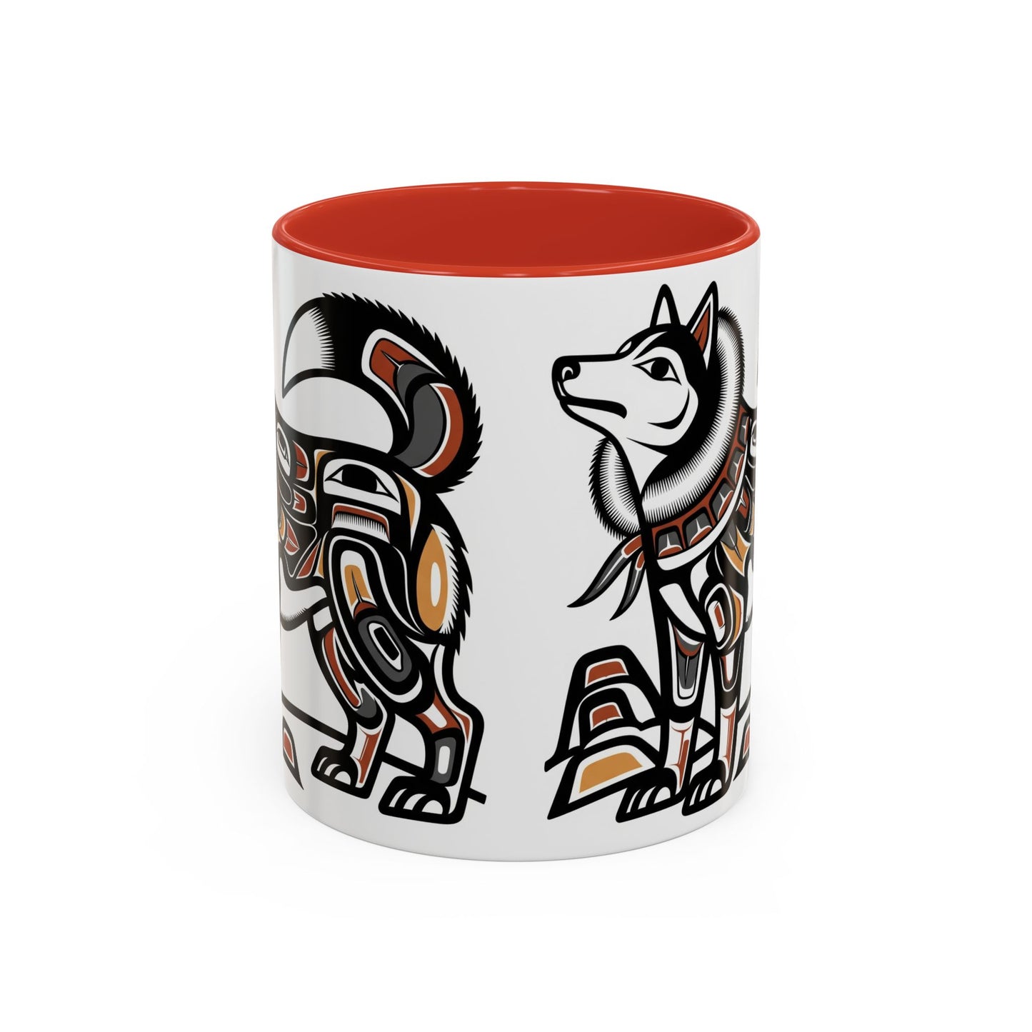 Siberian Husky Accent Coffee Mug - Perfect Gift for Dog Lovers