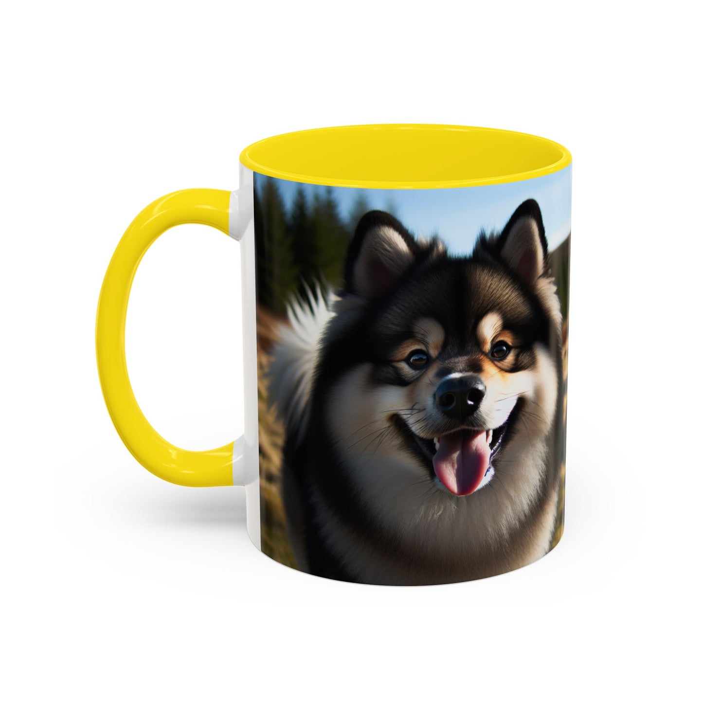 Norwegian Buhund Accent Coffee Mug - Perfect Gift for Dog Lovers