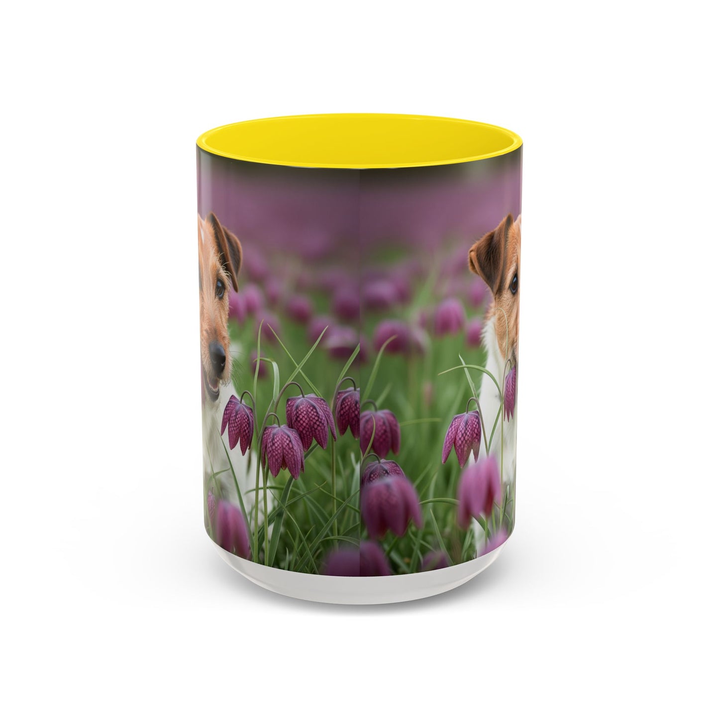 Russell Terrier Accent Coffee Mug - Perfect Gift for Dog Lovers