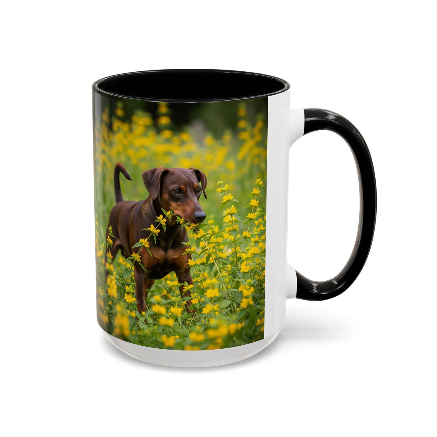 German Pinscher Accent Coffee Mug - Perfect Gift for Dog Lovers