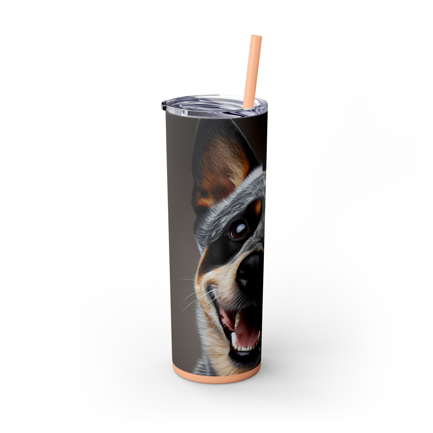 Australian Cattle Dog Tumbler with Straw, 20oz