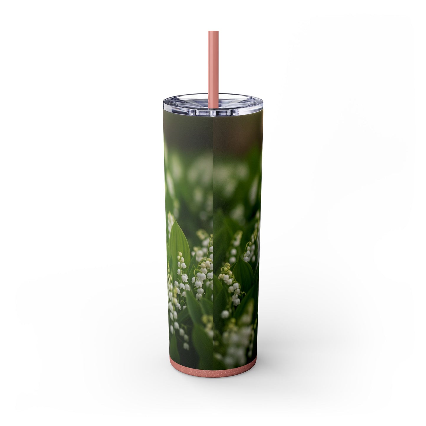 Finnish Lapphund Skinny Tumbler with Straw, 20oz