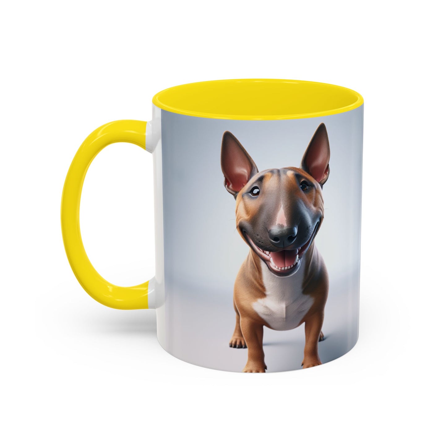 Miniature Bull Terrier Accent Coffee Mug - Perfect Gift for Dog Lovers