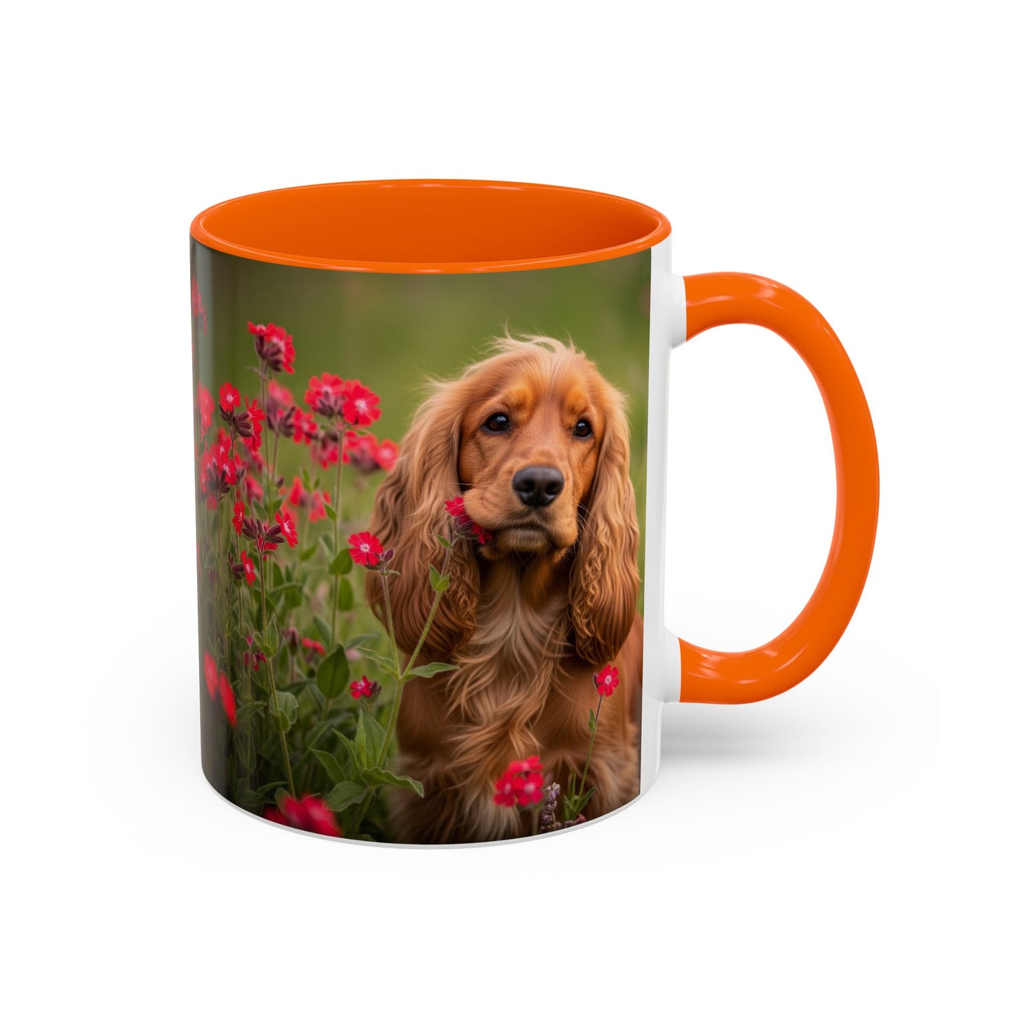 Cocker Spaniel Accent Coffee Mug - Perfect Gift for Dog Lovers